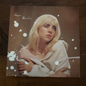 Billie Eilish pant splatter cd cover- hand made by Billie  rare collectors item